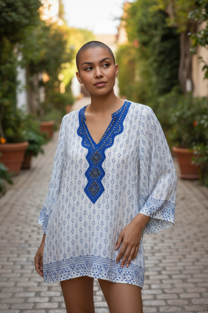 Long sleeve flowy shirt or dress