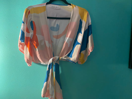Summer tie top