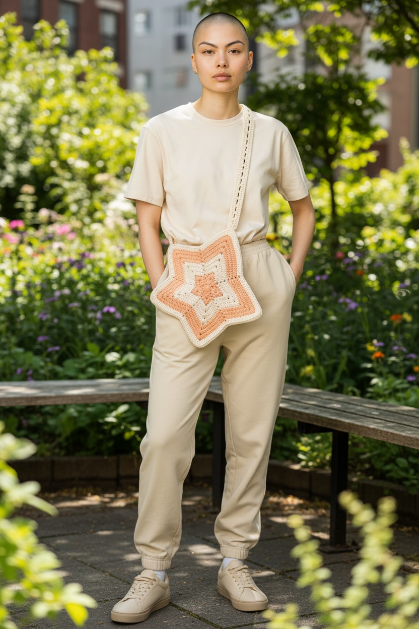 Crouchet purse