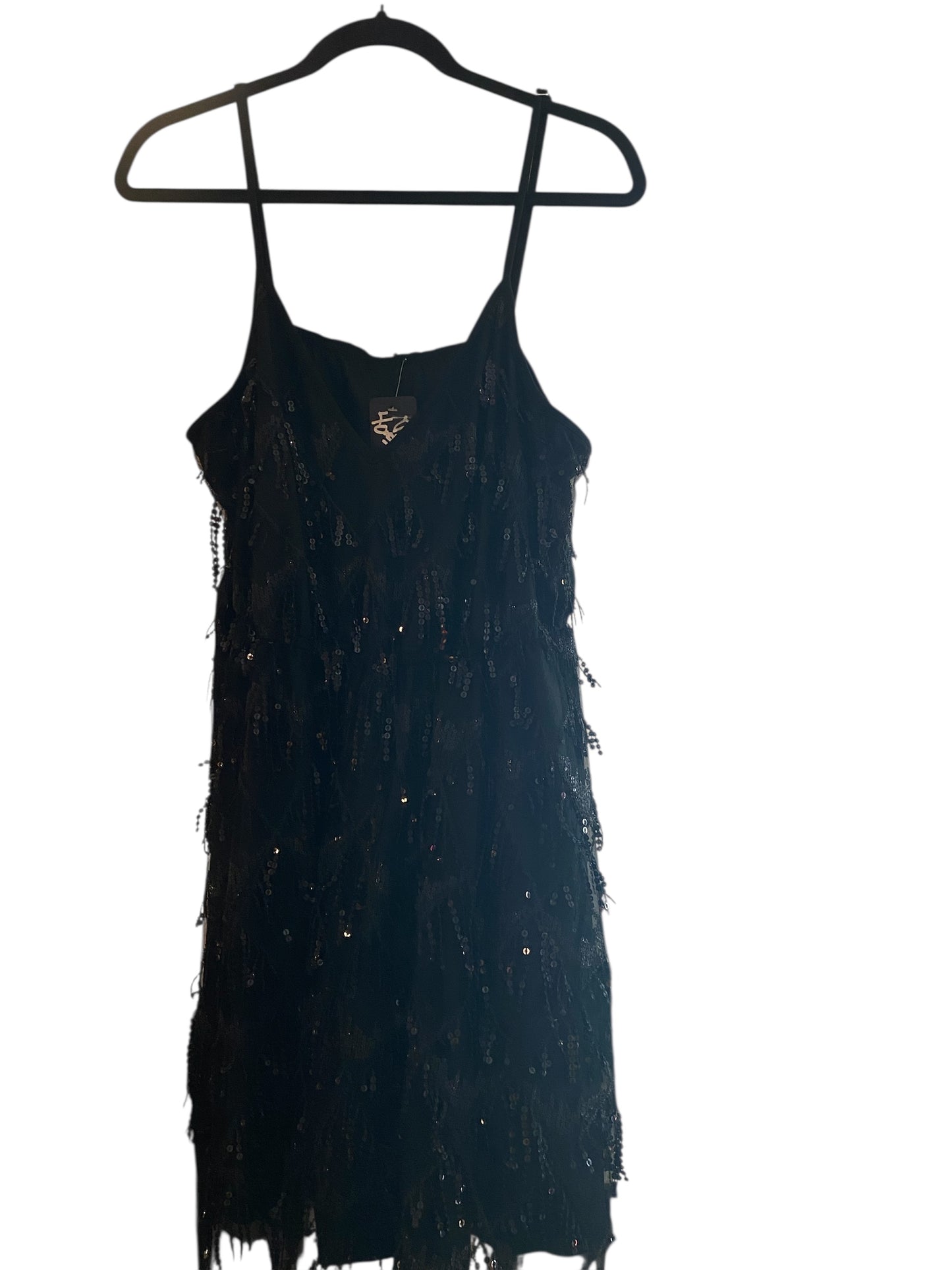 Sequined evening dress