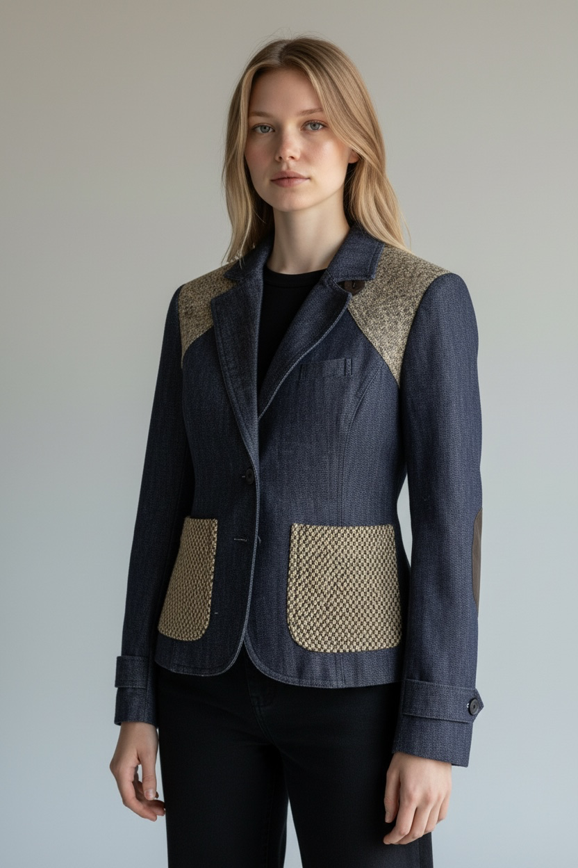 Fitted jacket -Designer Elizabeth and Jancy