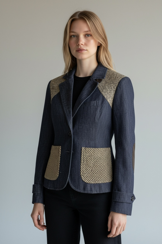 Fitted jacket -Designer Elizabeth and Jancy