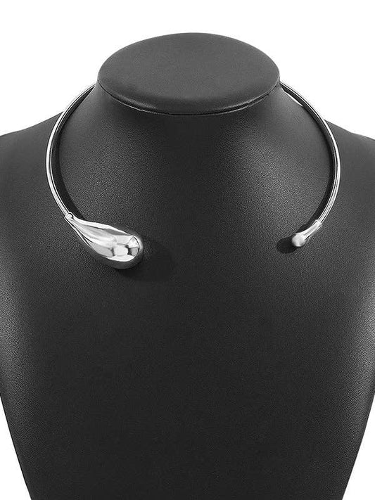 Normcore Geometric Necklaces Accessories: SILVER / One_size