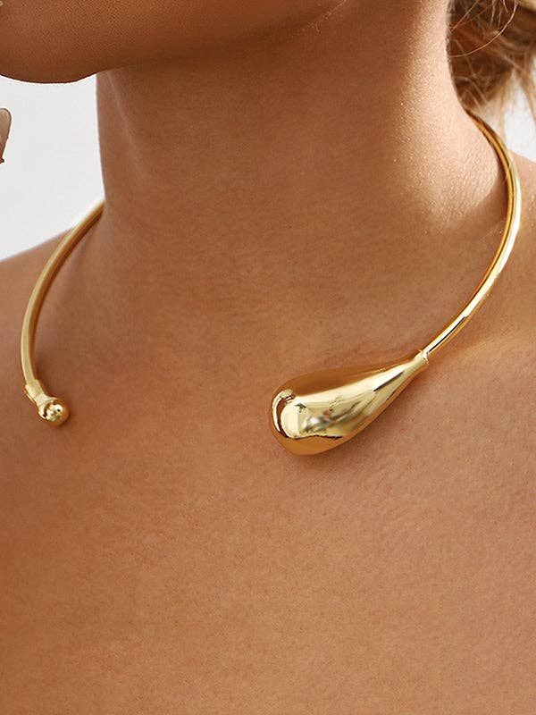 Normcore Geometric Necklaces Accessories: GOLD / One_size