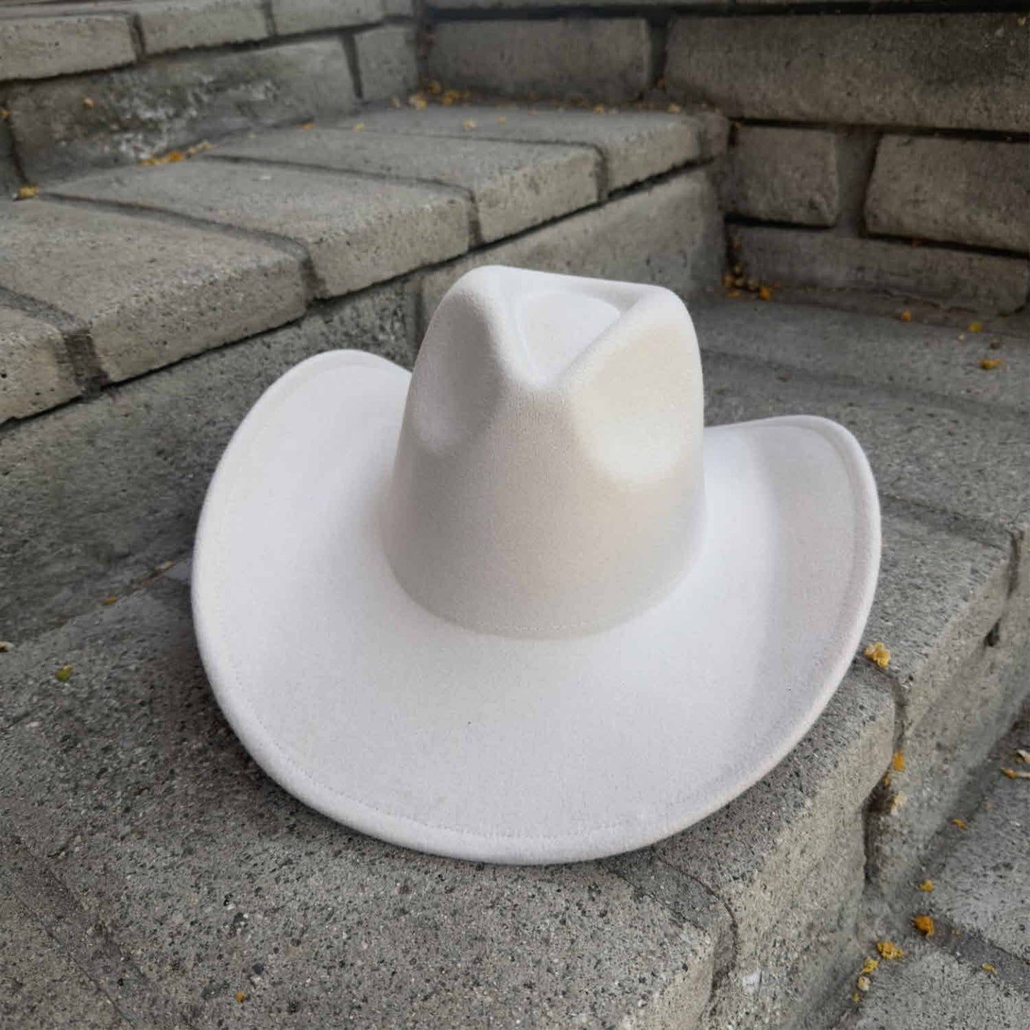 Best Seller!!  Premium Vegan Cattleman Cowboy Hat: Blue