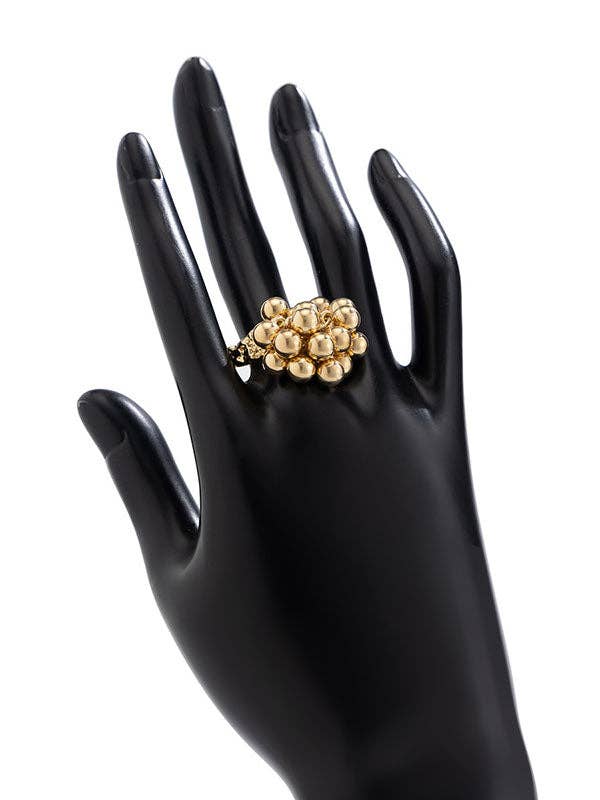 Geometric Rings Accessories: SILVER / One_size