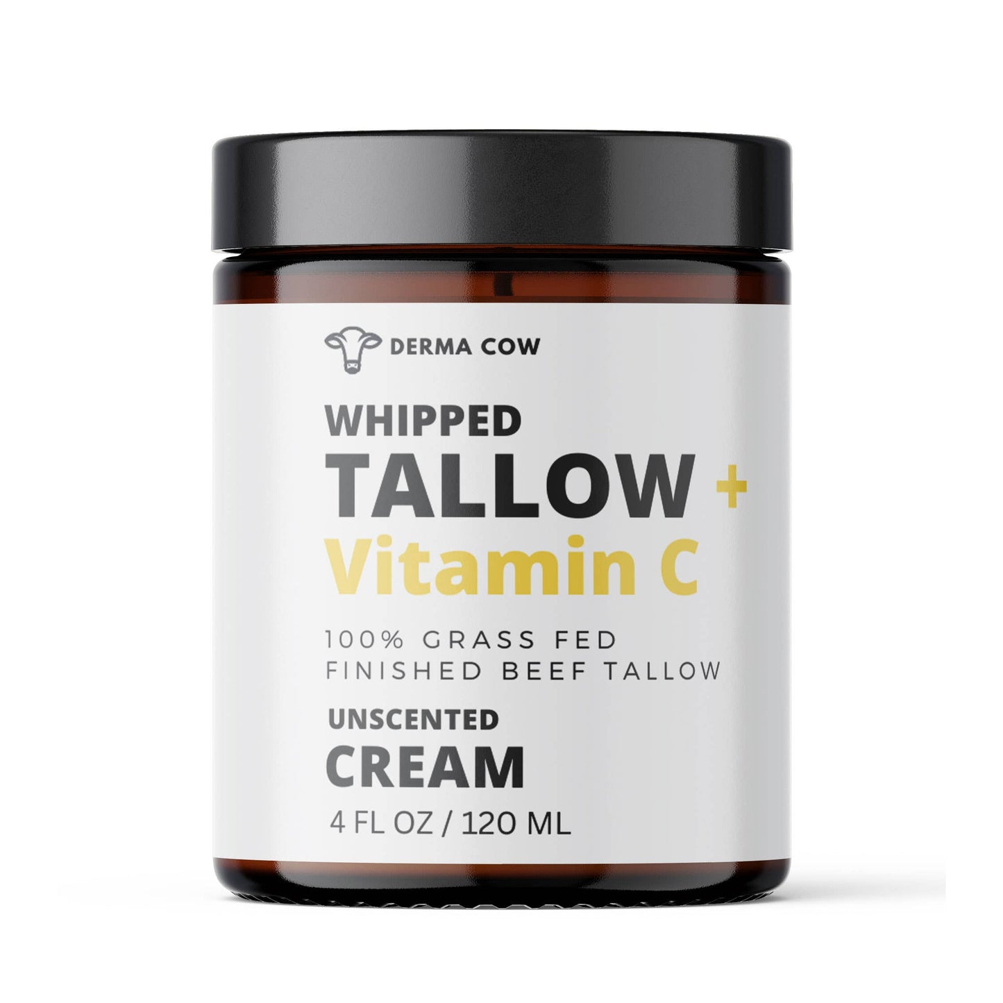 Whipped Tallow Cream With Vitamin C, Cream for Face and Body