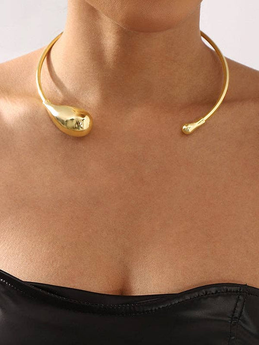 Normcore Geometric Necklaces Accessories: GOLD / One_size