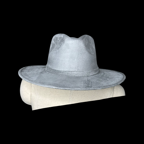 Rancher Vegan Suede Hat : Latte / Large