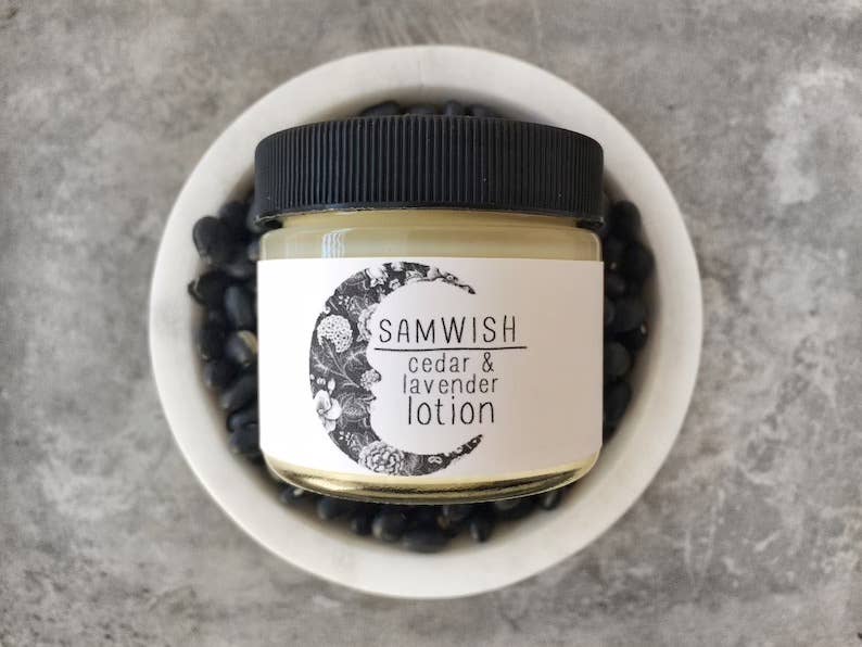 Cedar & Lavender Lotion: 2 oz