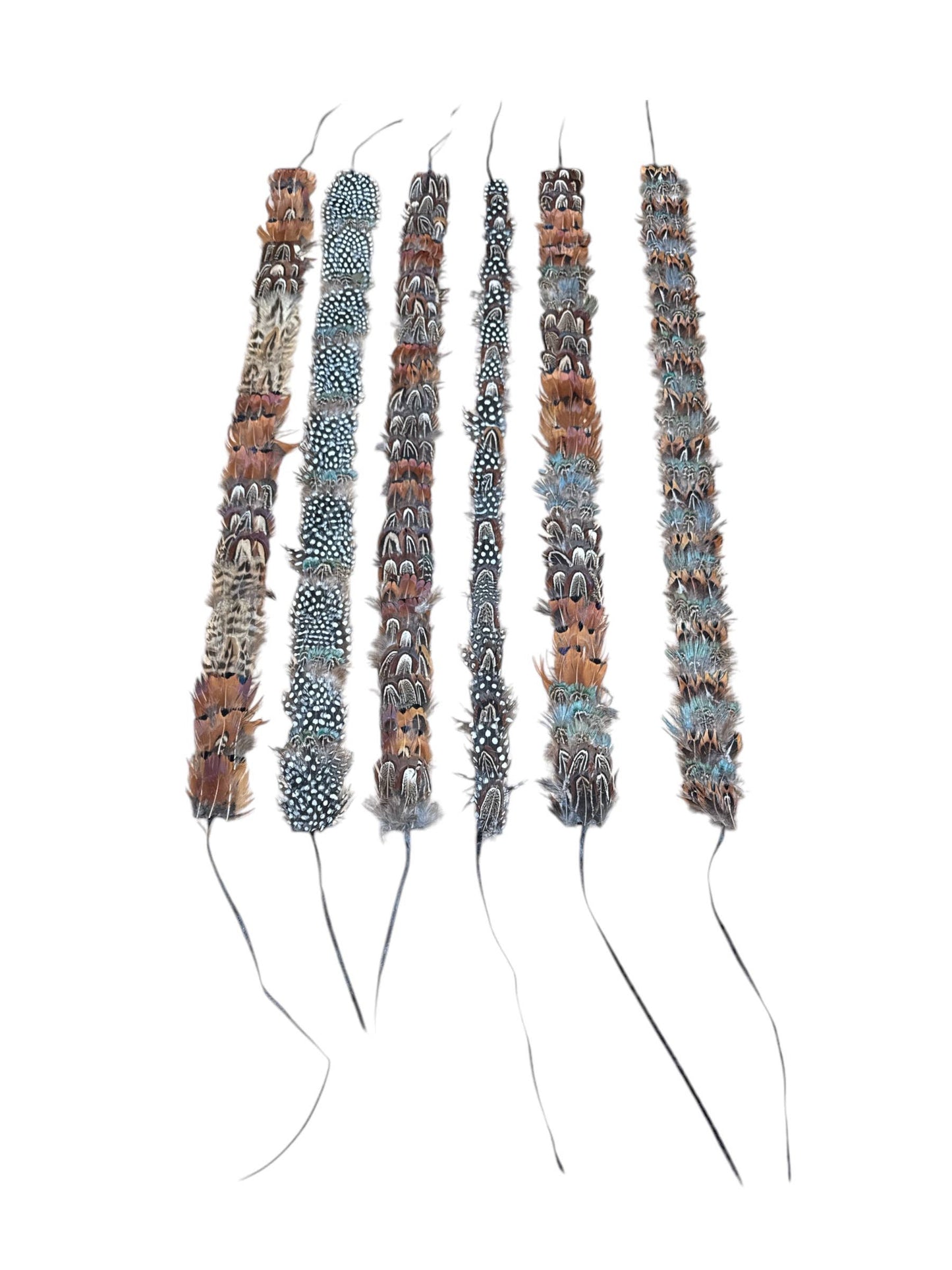 Feather hat band with strap: Feather #1