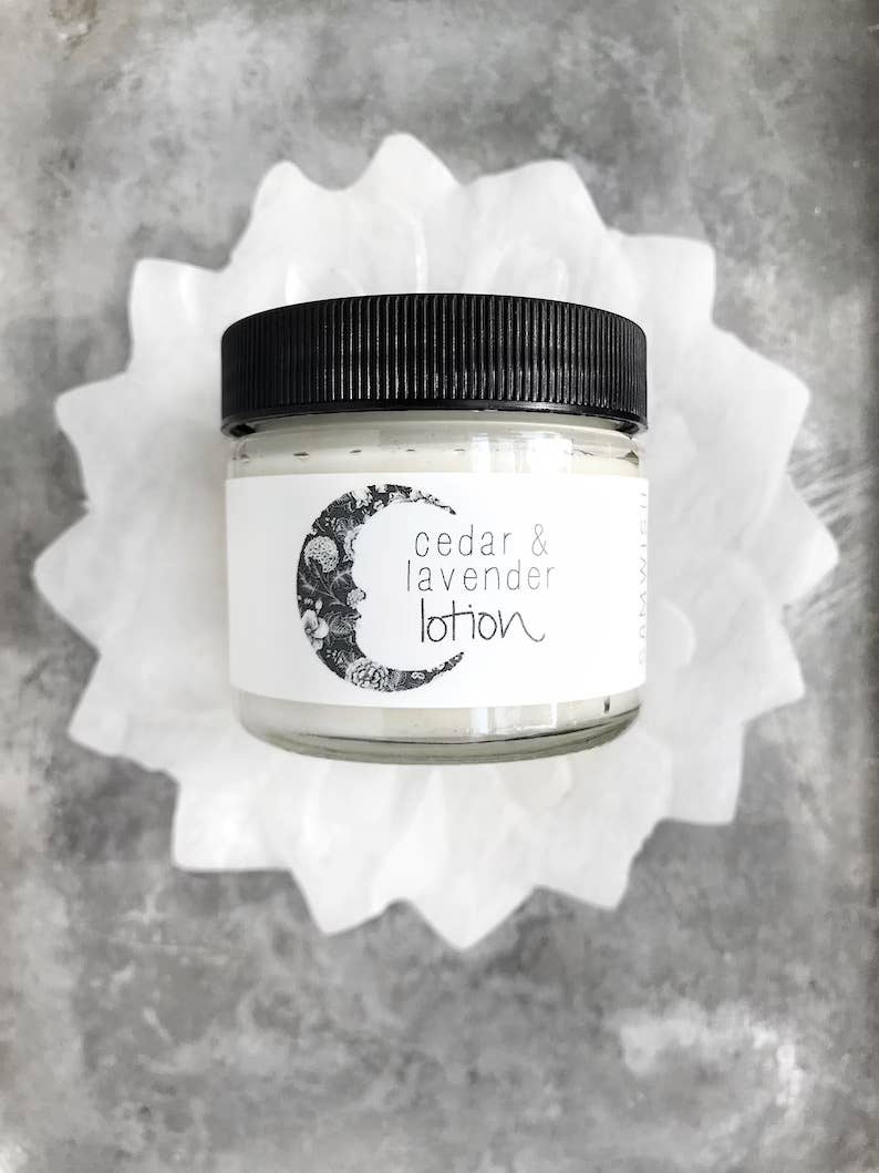 Cedar & Lavender Lotion: 2 oz