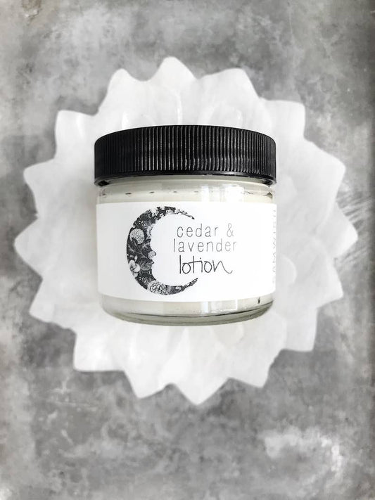 Cedar & Lavender Lotion: 2 oz