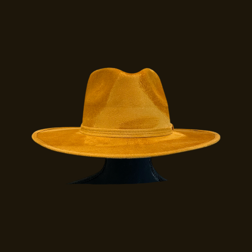 Rancher Vegan Suede Hat : Forest / Large