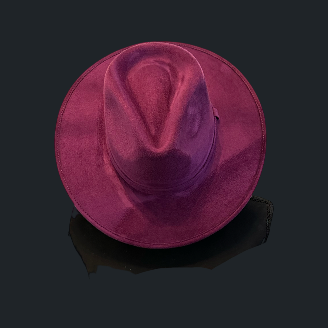 Rancher Vegan Suede Hat : Forest / Medium