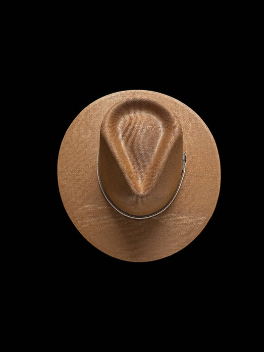 Summer Jute Hat: Tabaco